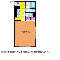 プラザ旭町の物件間取画像